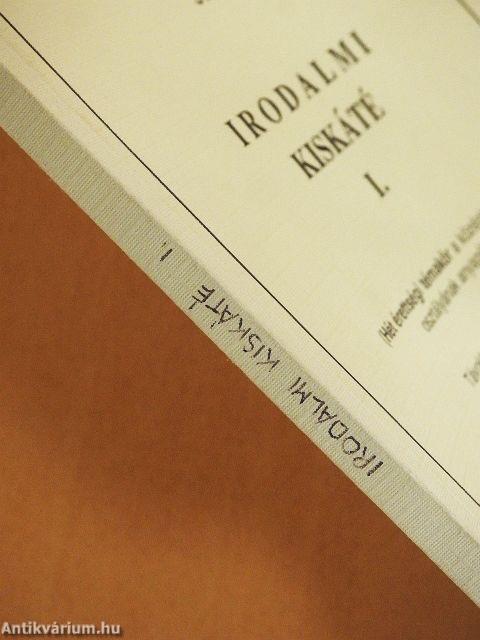 Irodalmi kiskáté I.