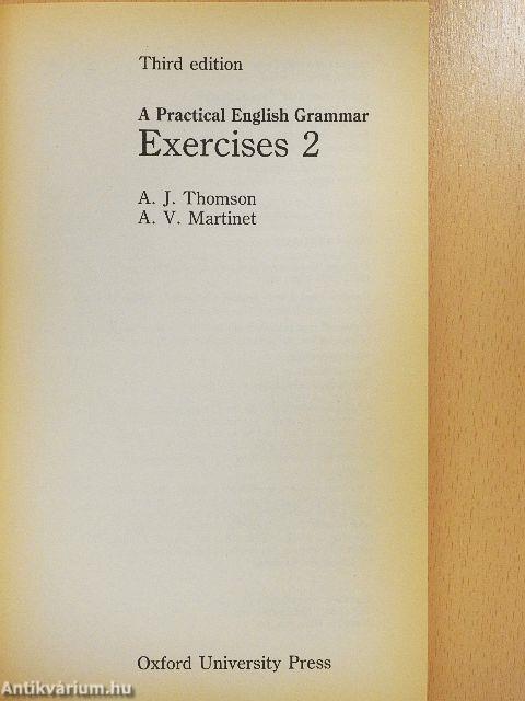 A Practical English Grammar Exercises 2