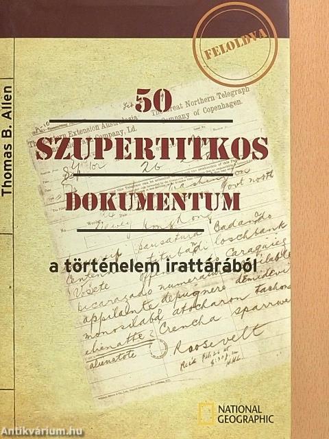50 szupertitkos dokumentum