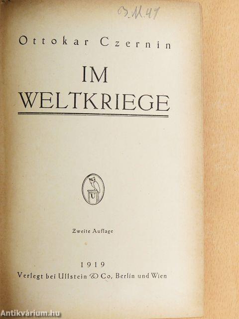 Im Weltkriege