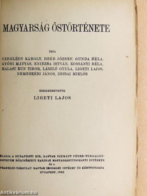 A magyarság őstörténete