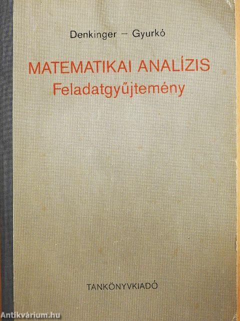 Matematikai analízis