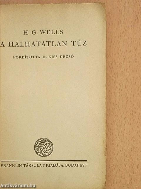 A halhatatlan tűz