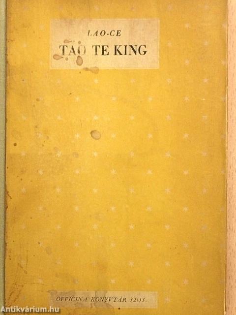 Tao Te King