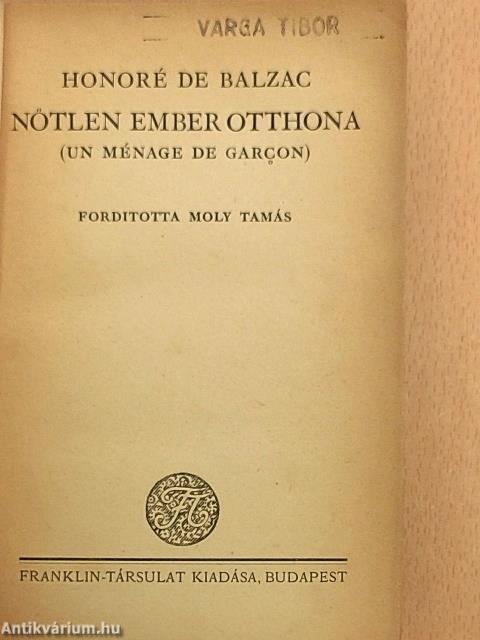 Nőtlen ember otthona
