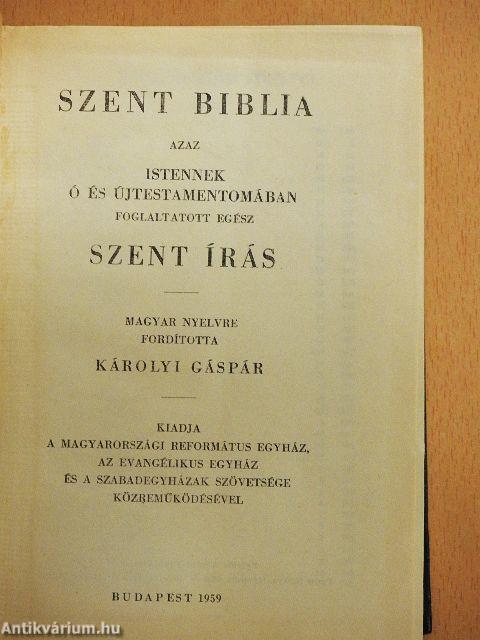 Szent Biblia