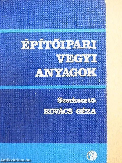 Építőipari vegyi anyagok