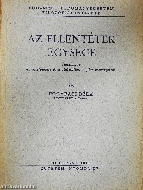 Az ellentétek egysége
