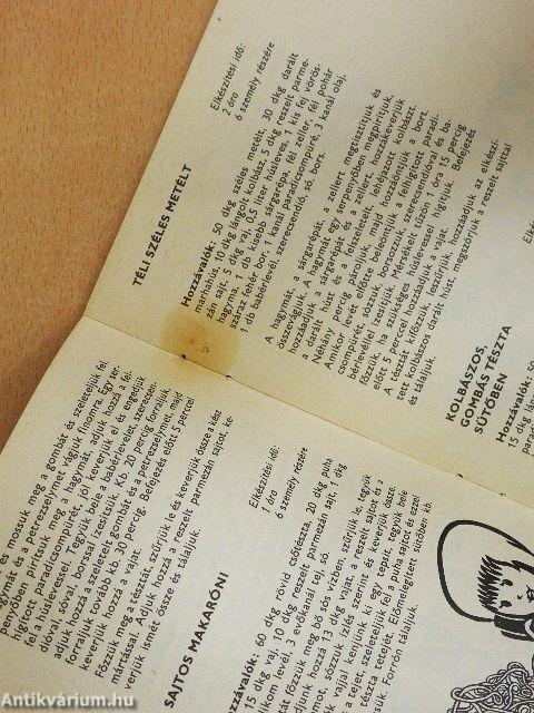 Az olasz konyha remekeiből