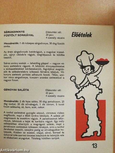 Az olasz konyha remekeiből