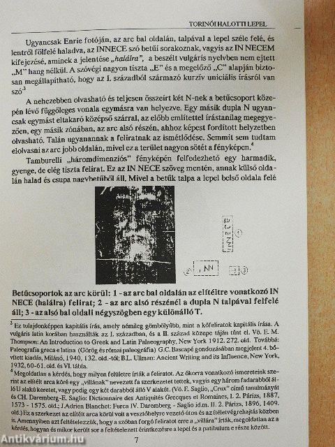 Torinói halotti lepel 1990/1.