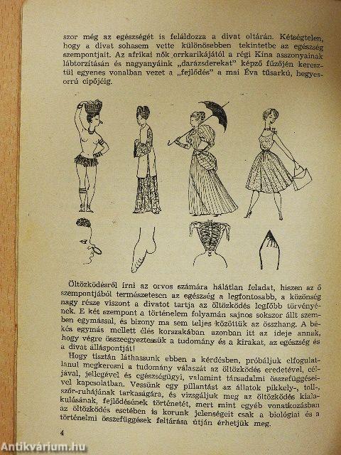 Öltözködés, divat, egészség