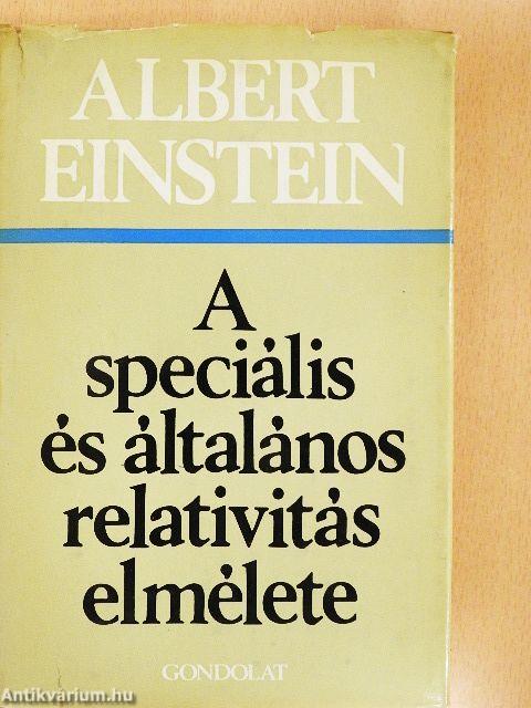 A speciális és általános relativitás elmélete