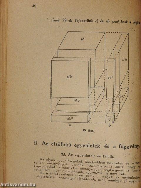 Algebra és geométria
