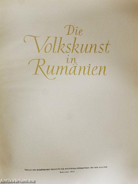 Die Volkskunst in Rumänien
