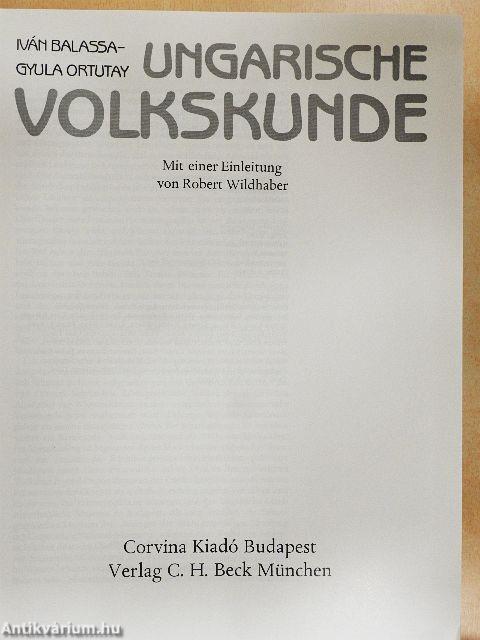Ungarische Volkskunde