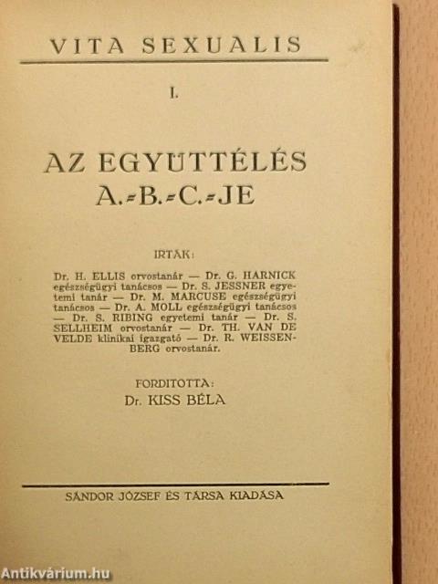 Az együttélés A. B. C.-je