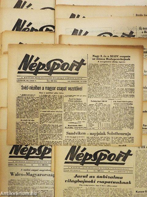 Népsport 1954. június 110-129. szám