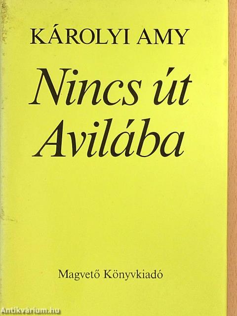 Nincs út Avilába