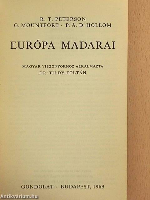 Európa madarai