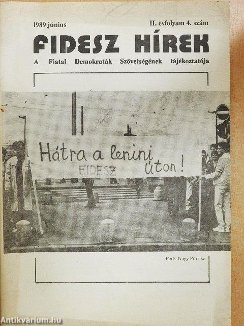 Fidesz hírek 1989. június