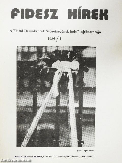 Fidesz hírek 1989. január