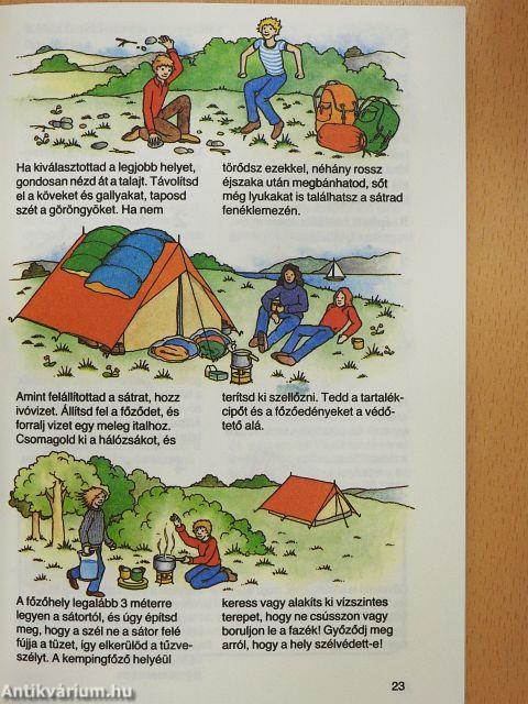 Kempingezés, túrázás