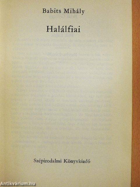 Halálfiai