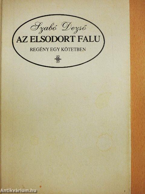 Az elsodort falu