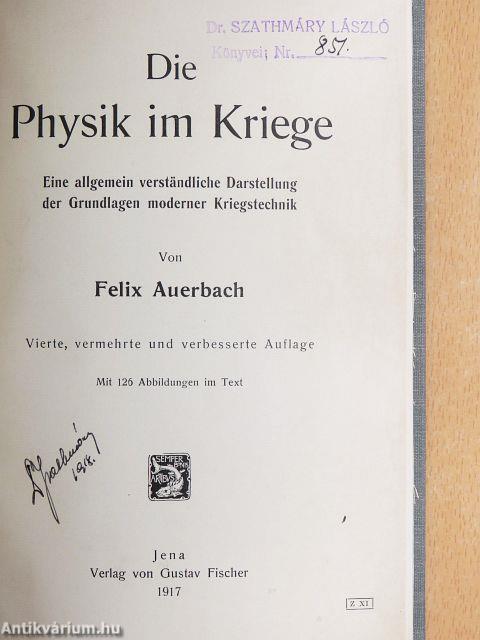 Die Physik im Kriege