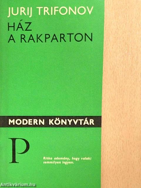 Ház a rakparton