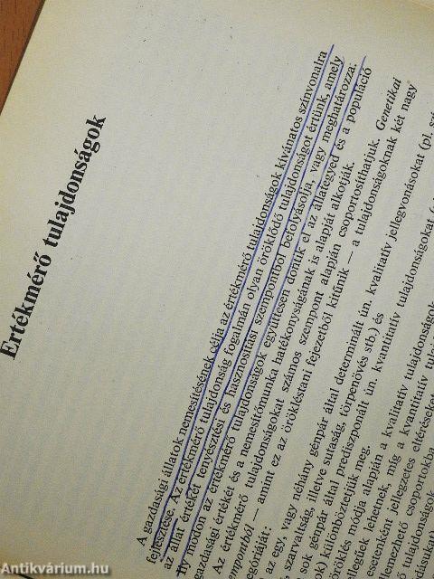 Állattenyésztés 1-3.