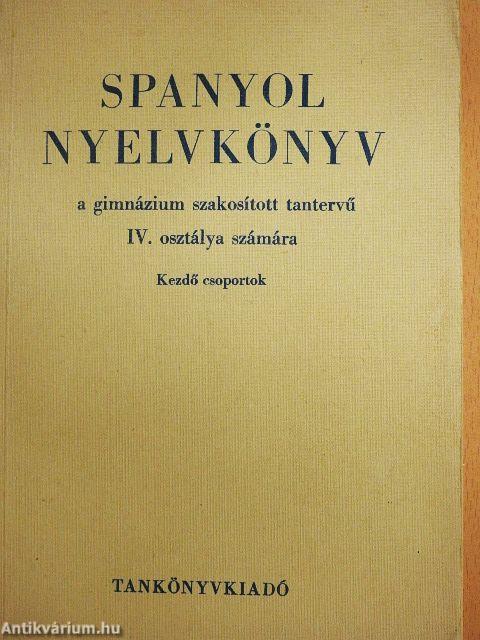 Spanyol nyelvkönyv