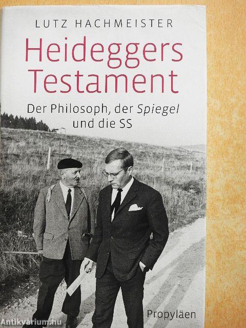 Heideggers Testament