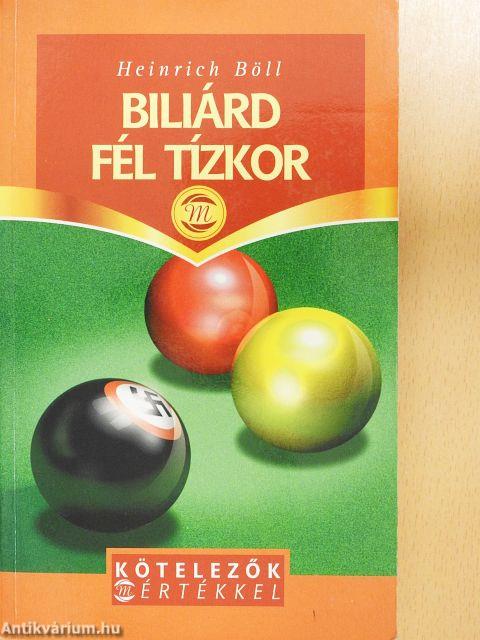 Biliárd fél tízkor