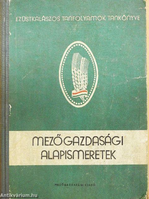 Mezőgazdasági alapismeretek