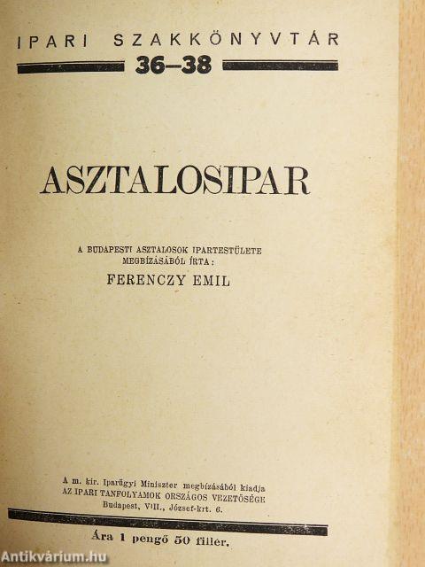 Asztalosipar