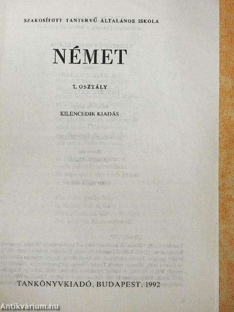 Német 7.
