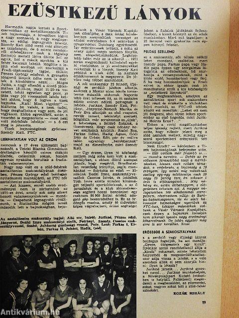 Fradi-híradó 1972. január