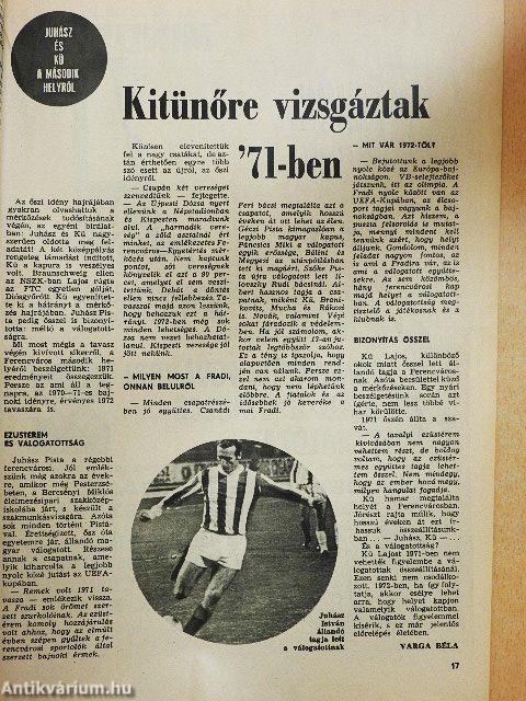 Fradi-híradó 1972. január