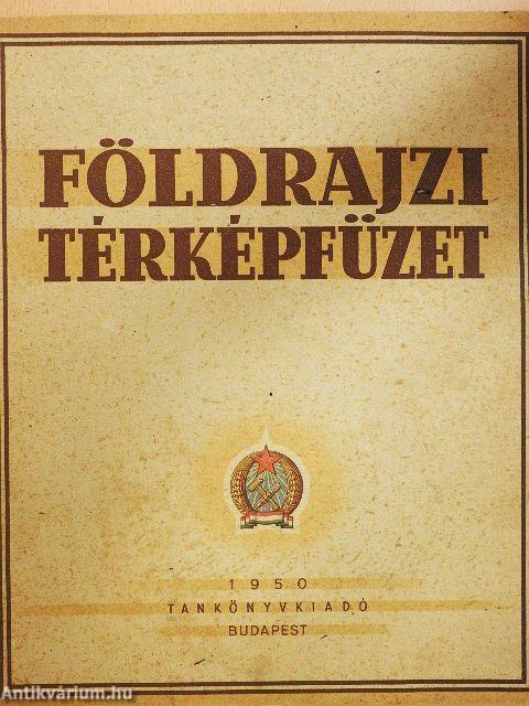 Földrajzi térképfüzet