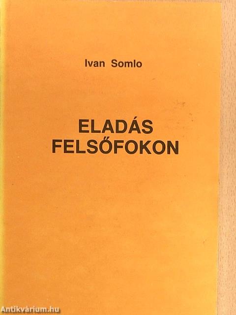 Eladás felsőfokon