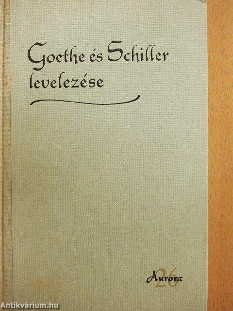 Goethe és Schiller levelezése