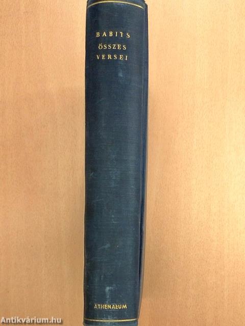 Babits Mihály összes versei