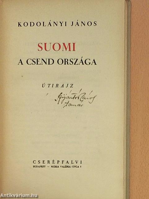 Suomi, a csend országa