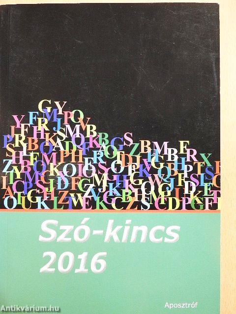 Szó-kincs 2016