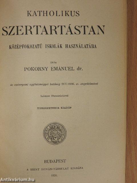 Katholikus szertartástan