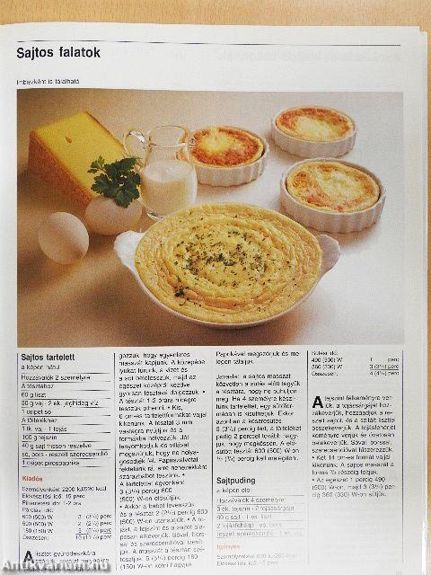 Sütés-főzés mikrohullámon