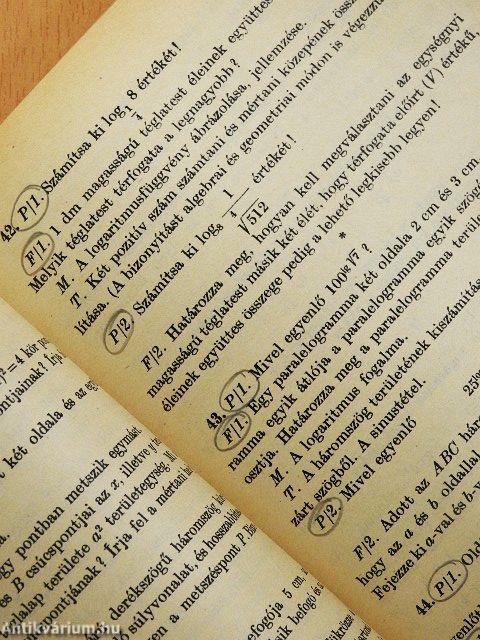 Eleget tudok-e matematikából?