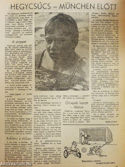 Fradi-híradó 1970. szeptember